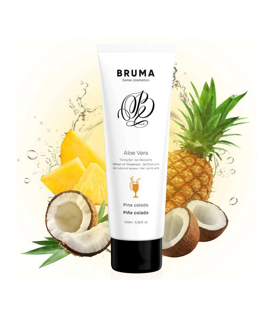 BRUMA - GEL GLISSANT À L''ALOE VERA SAVEUR PINA COLADA 100 ML