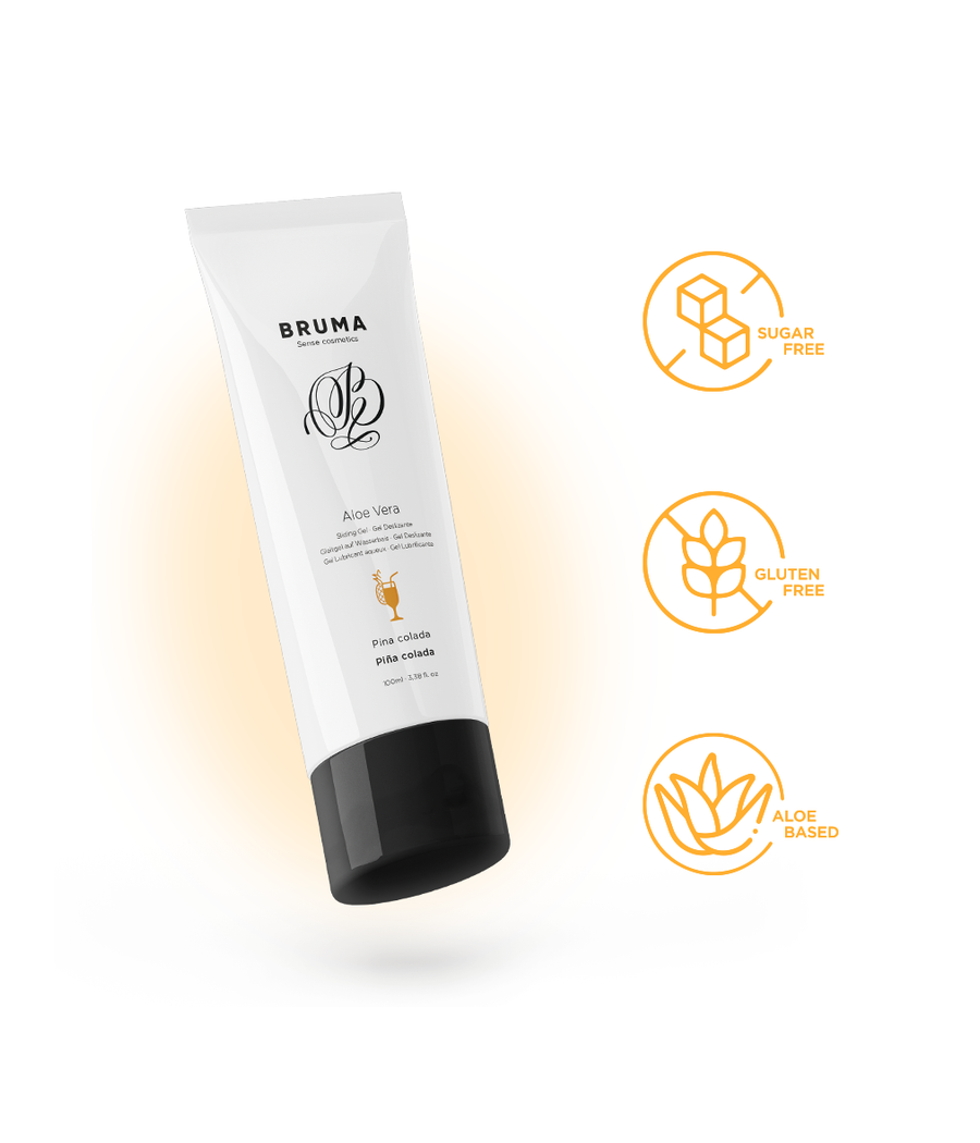 BRUMA - GEL GLISSANT À L''ALOE VERA SAVEUR PINA COLADA 100 ML