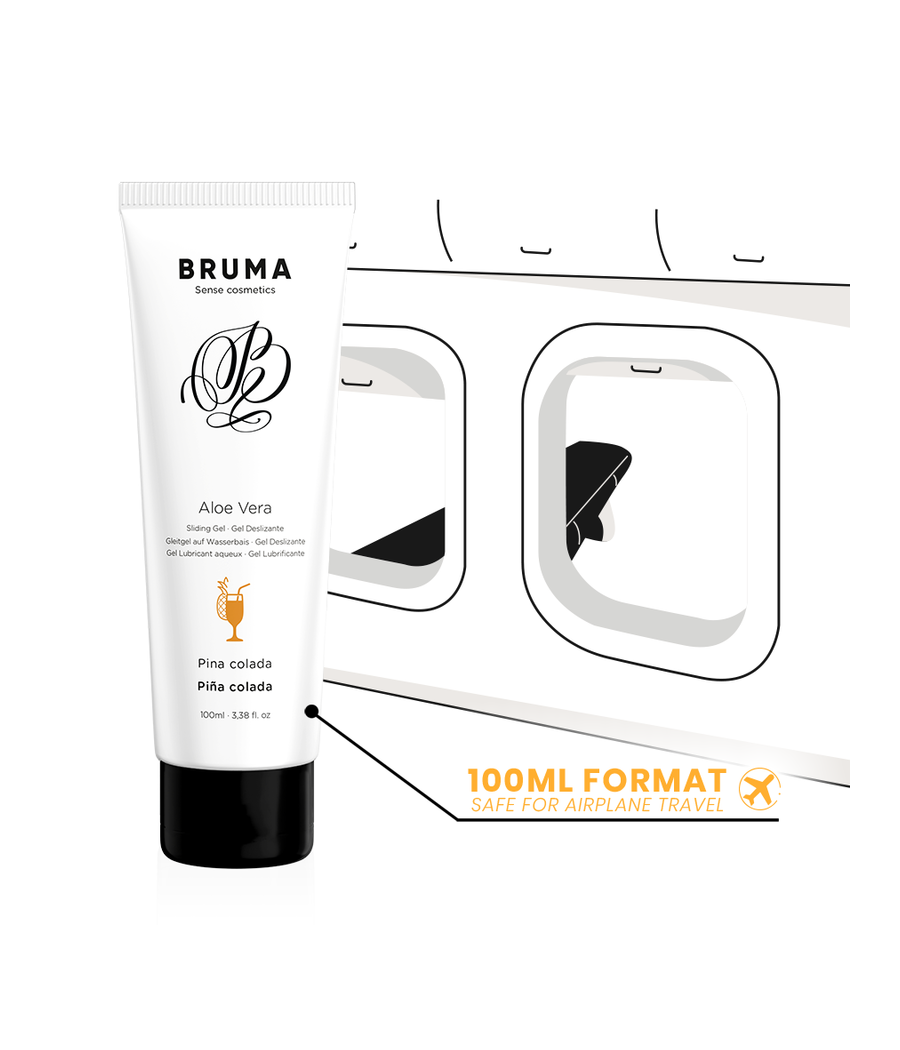BRUMA - GEL GLISSANT À L''ALOE VERA SAVEUR PINA COLADA 100 ML
