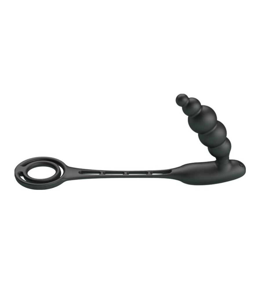 PRETTY LOVE - ANNEAUX PÉNIS AVEC PLUG VIBRATEUR