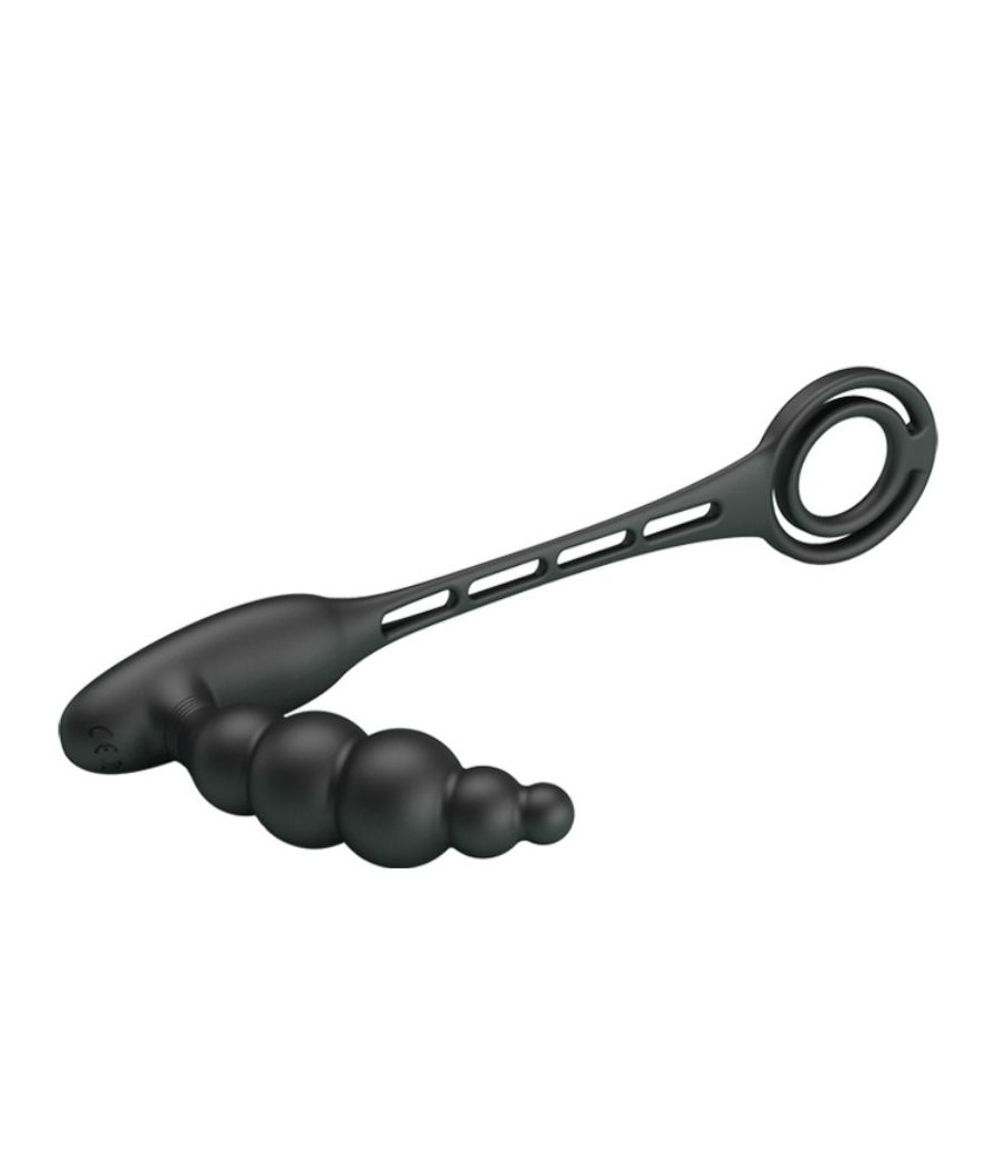 PRETTY LOVE - ANNEAUX PÉNIS AVEC PLUG VIBRATEUR
