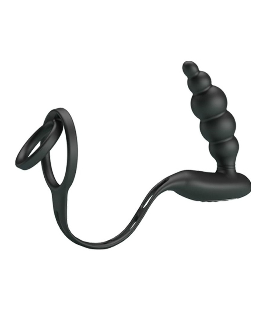 PRETTY LOVE - ANNEAUX PÉNIS AVEC PLUG VIBRATEUR