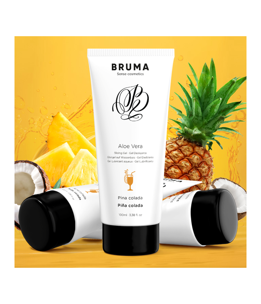 BRUMA - GEL GLISSANT À L''ALOE VERA SAVEUR PINA COLADA 100 ML