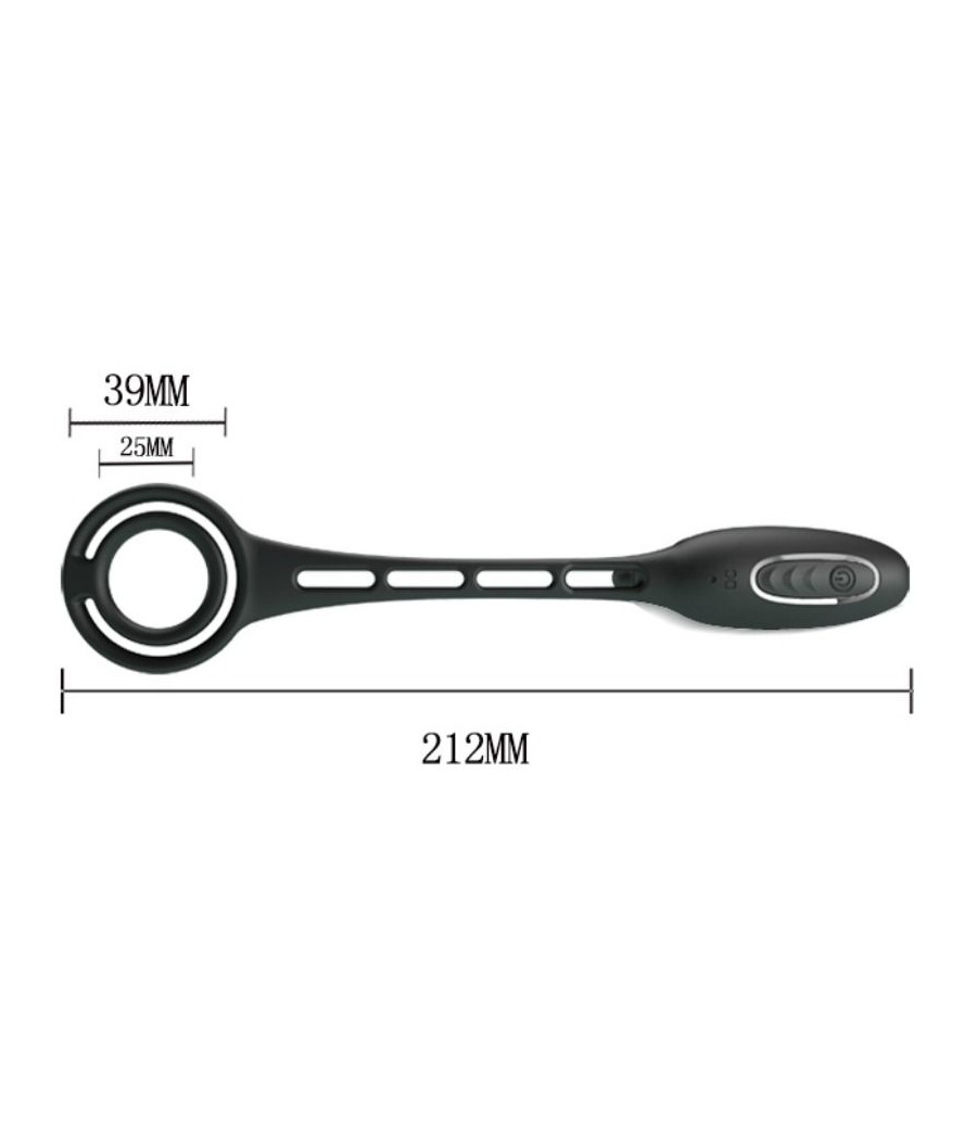 PRETTY LOVE - ANILLOS PENE CON PLUG VIBRADOR