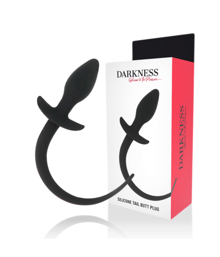 DARKNESS - PLUG ANAL 28 CM SILICONE NOIR