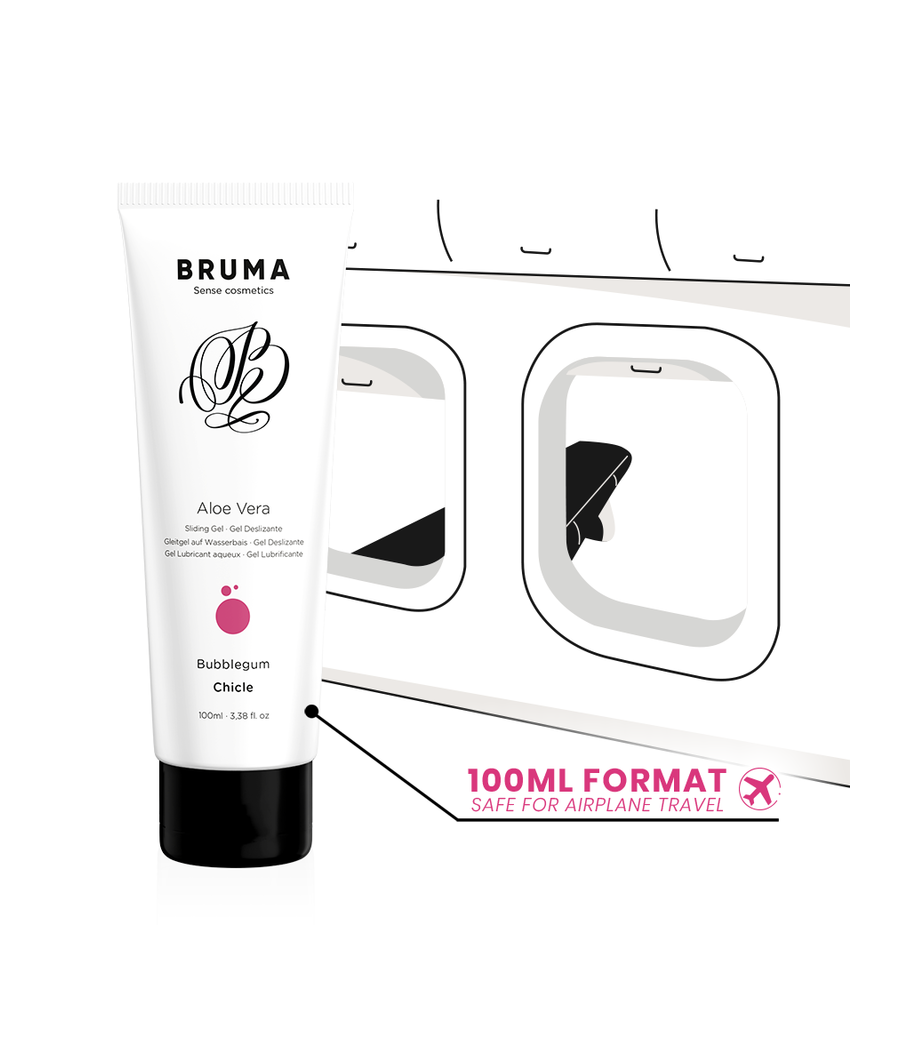 BRUMA - GEL SCORREVOLE ALOE VERA GUSTO BUBBLEGUM 100 ML