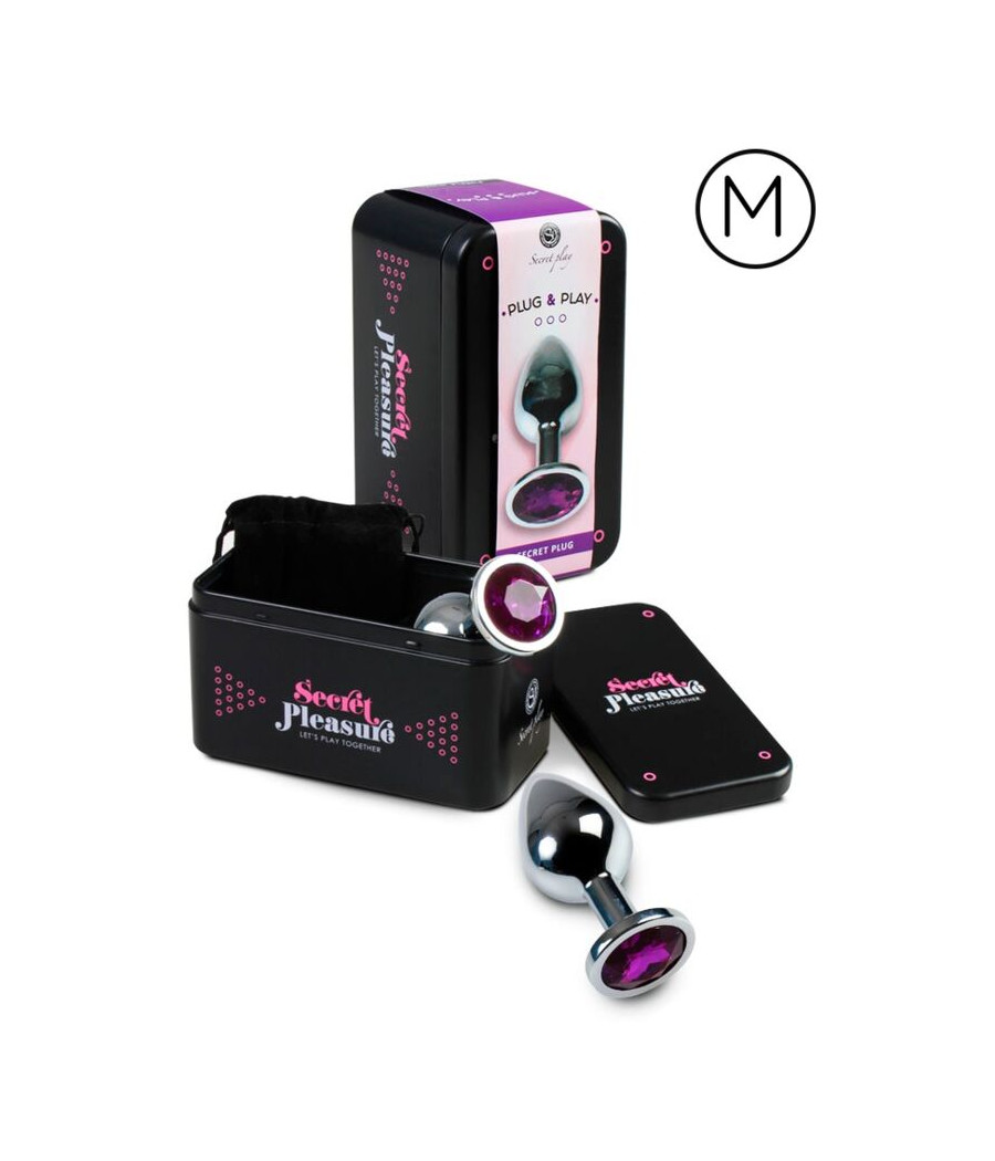 SECRETPLAY - ANALPLUG LILA M