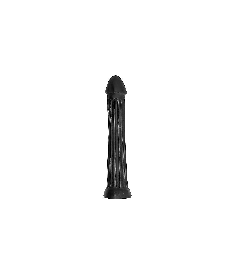 ALL BLACK - DILDO CON PLUG 31 CM
