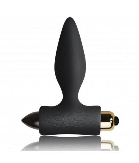 ROCKS-OFF - PLUG ANAL PETITE SENSATIONS PARA INICIANTES - PRETO