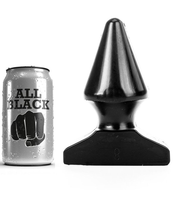 ALL BLACK - ANALPLUG 17 CM