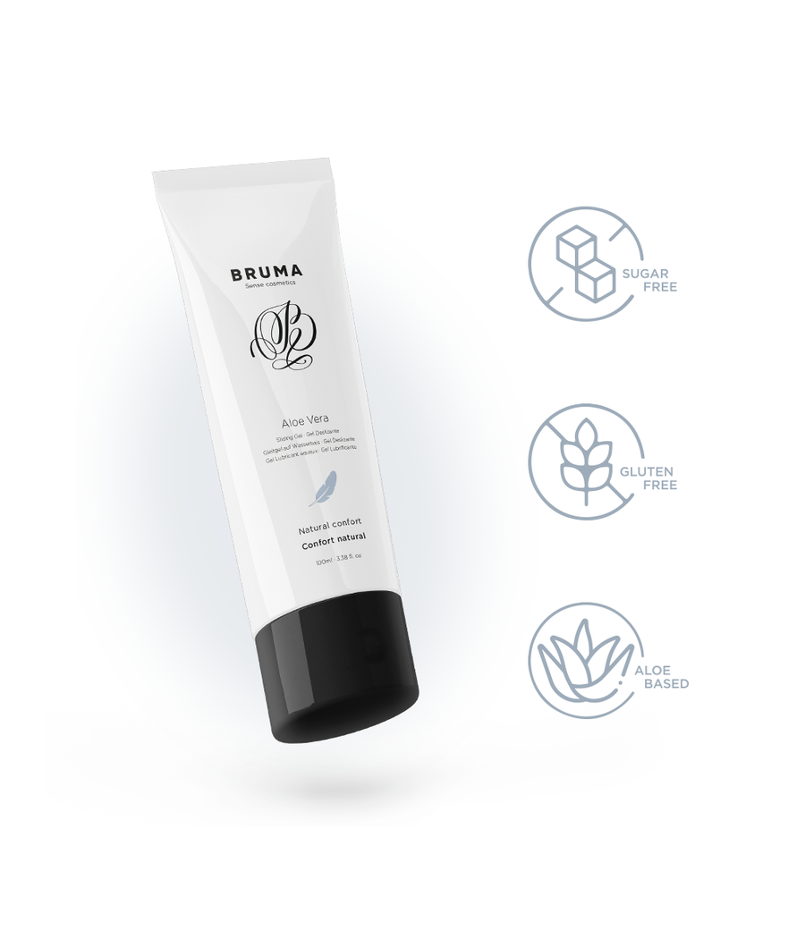 BRUMA - GEL DESLIZANTE CON ALOE VERA CONFORT NATURAL 100 ML