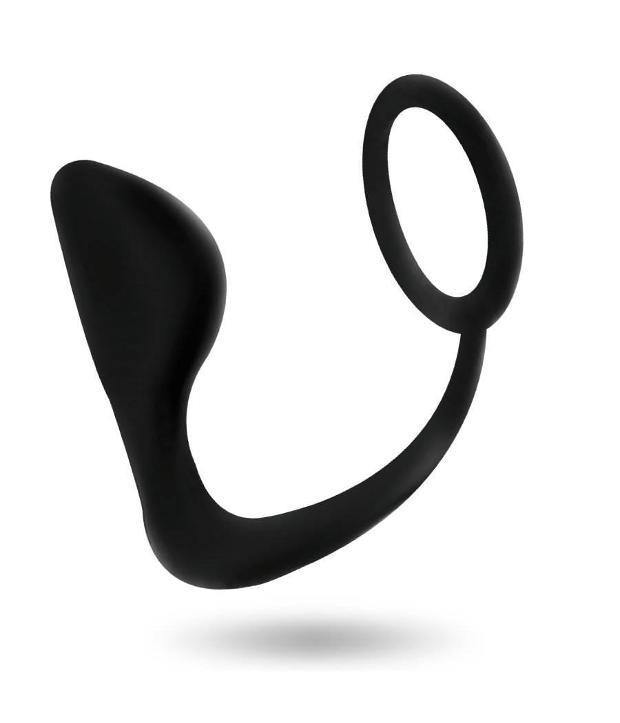 ADDICTED TOYS - PLUG ANALE CON ANELLO PENE NERO