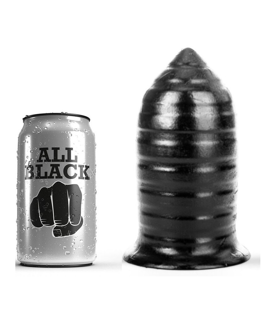 ALL BLACK - ANALPLUG 16 CM