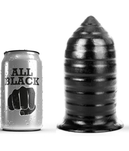 ALL BLACK - ANAL PLUG 16 CM