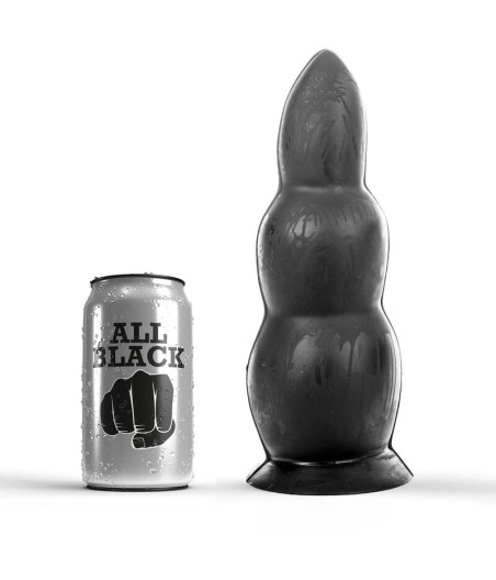 ALL BLACK - PLUG ANAL 23 CM
