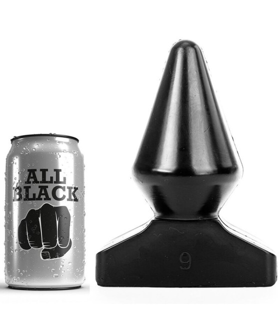 ALL BLACK - ANALPLUG 18,5 CM