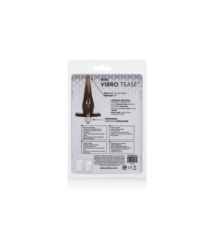 CALEXOTICS - MINI VIBRO TEASE BLACK