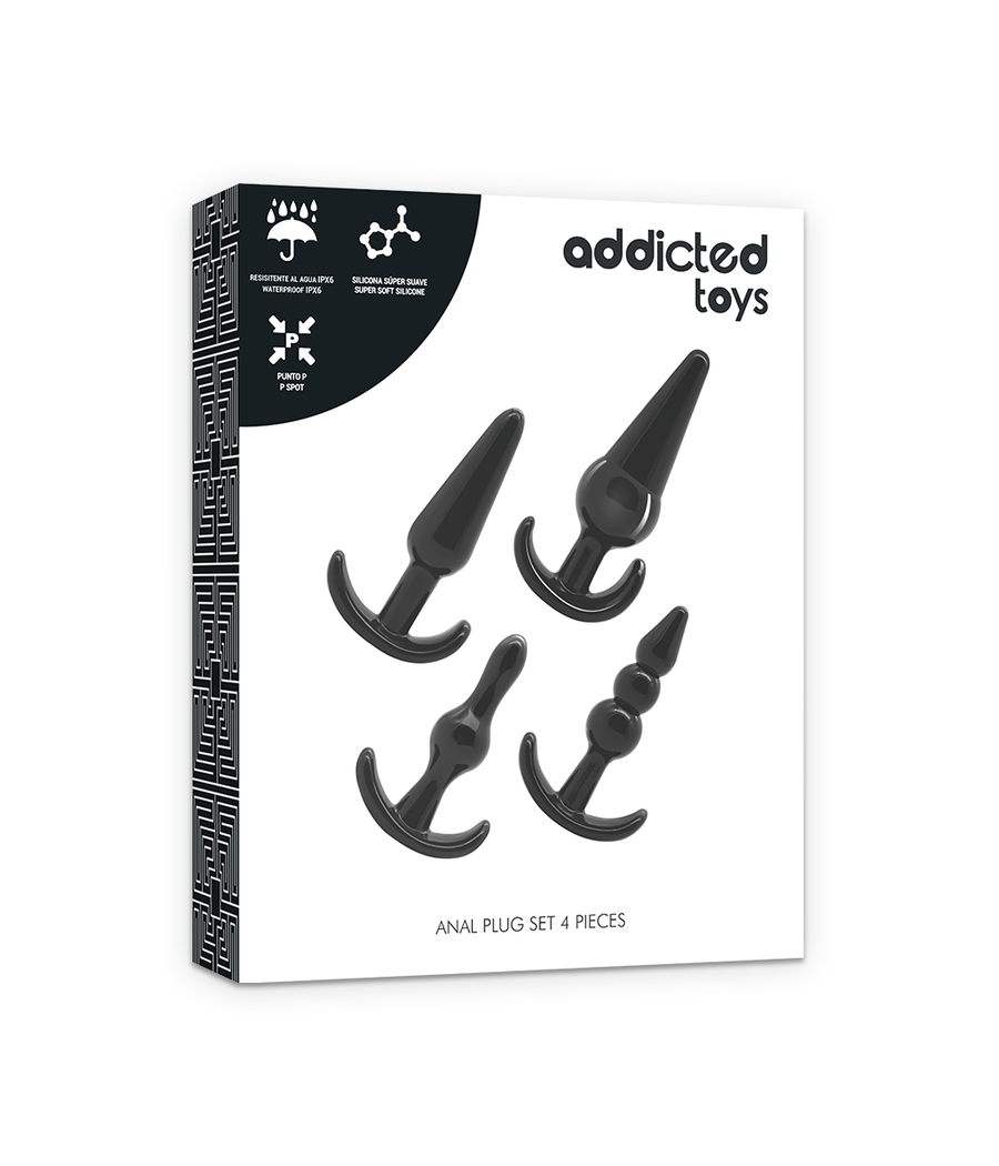 ADDICTED TOYS - SET 4 ANAL PLUGS