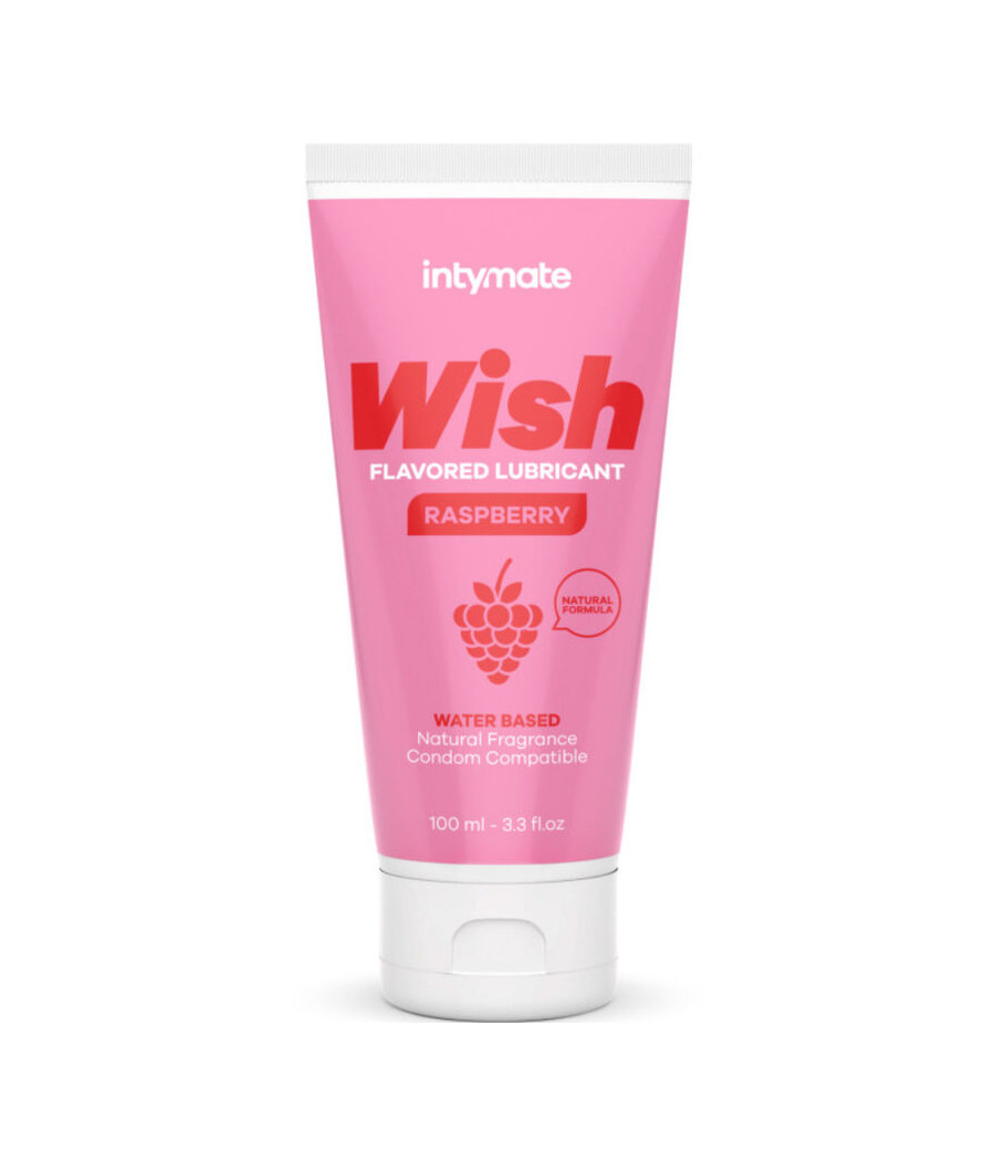 INTIMATELINE INTYMATE - WISH LUBRIFIANT SAVEUR FRAMBOISE 100 ML