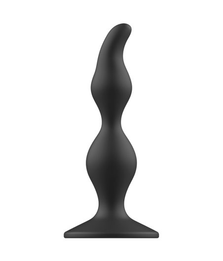 ADDICTED TOYS - PLUG SEXUAL ANAL 12 CM PRETO