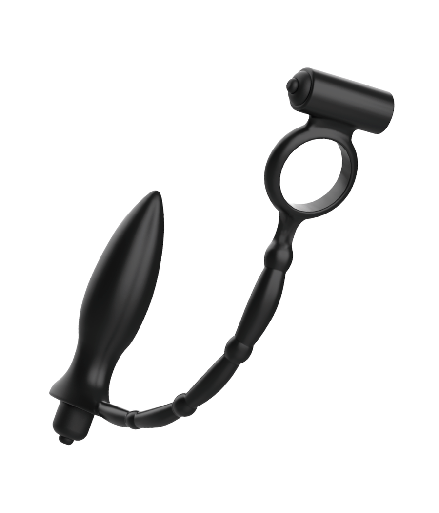 ADDICTED TOYS - PLUG ANAL AVEC ANNEAU VIBRANT