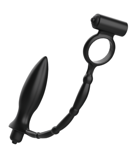 ADDICTED TOYS - PLUG ANAL CON ANILLO VIBRADOR