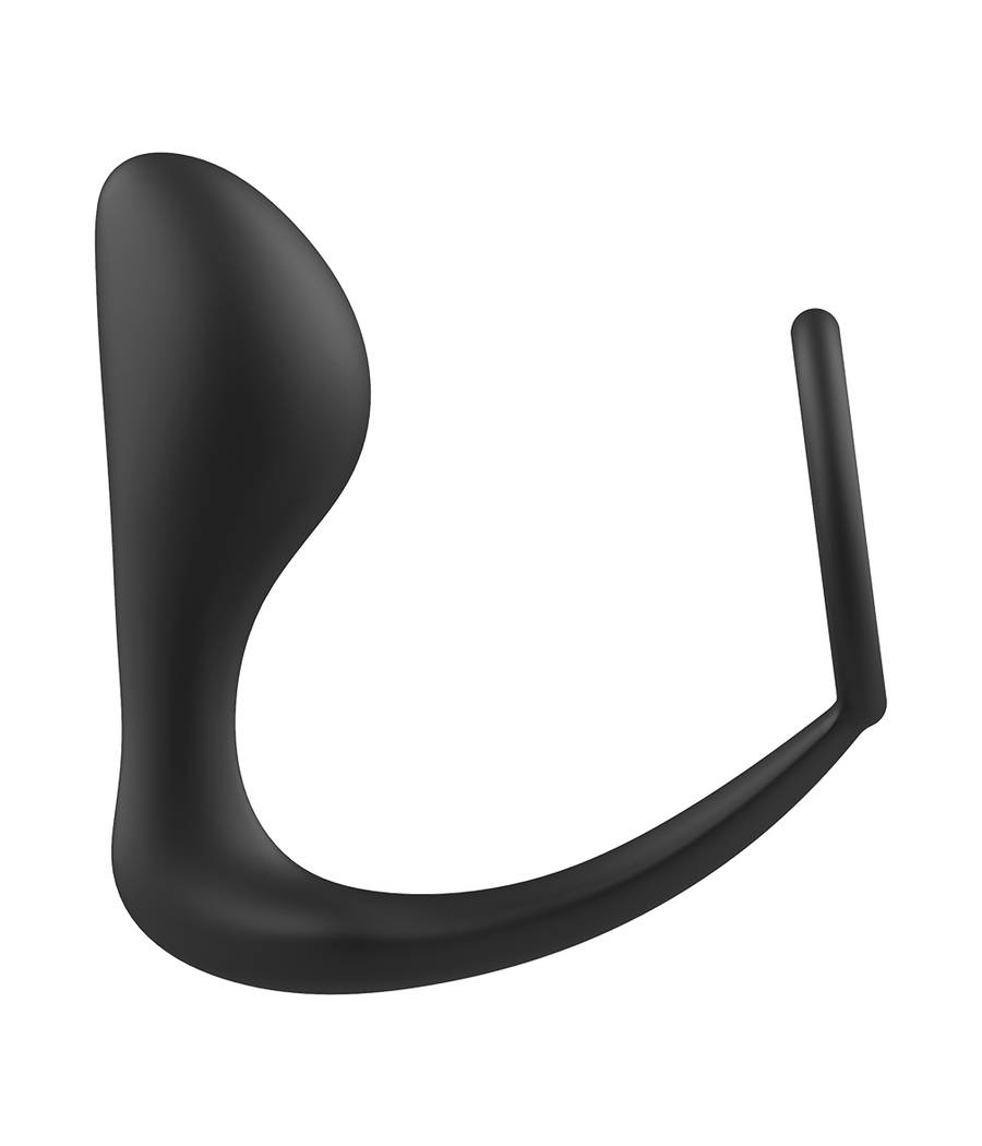 ADDICTED TOYS - ANAL PLUG WITH BLACK SILICONE RING