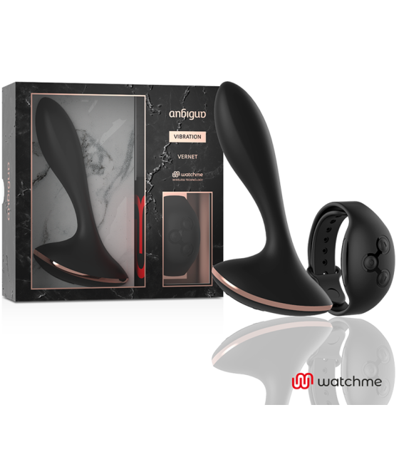 ANBIGUO - WATCHME VIBRATOR MIT FERNBEDIENUNG ANALSTECKER VERNET