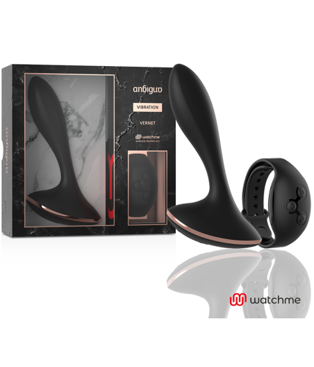 ANBIGUO - WATCHME REMOTE CONTROL VIBRATOR ANAL PLUG VERNET