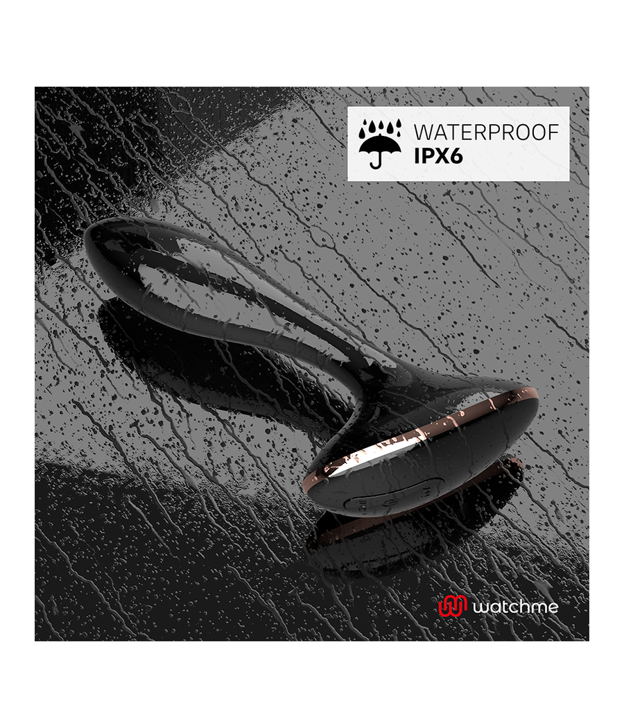 ANBIGUO - WATCHME VIBRATORE TELECOMANDO PLUG ANALE VERNET