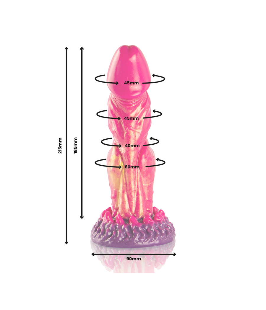 EPIC - CERBERUS DILDO MYTHOLOGISCHES FEUER