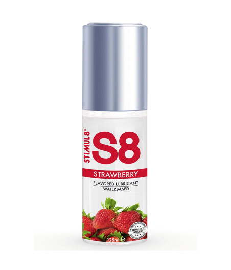 STIMUL8 - S8 STRAWBERRY LUBRICANT 125 ML
