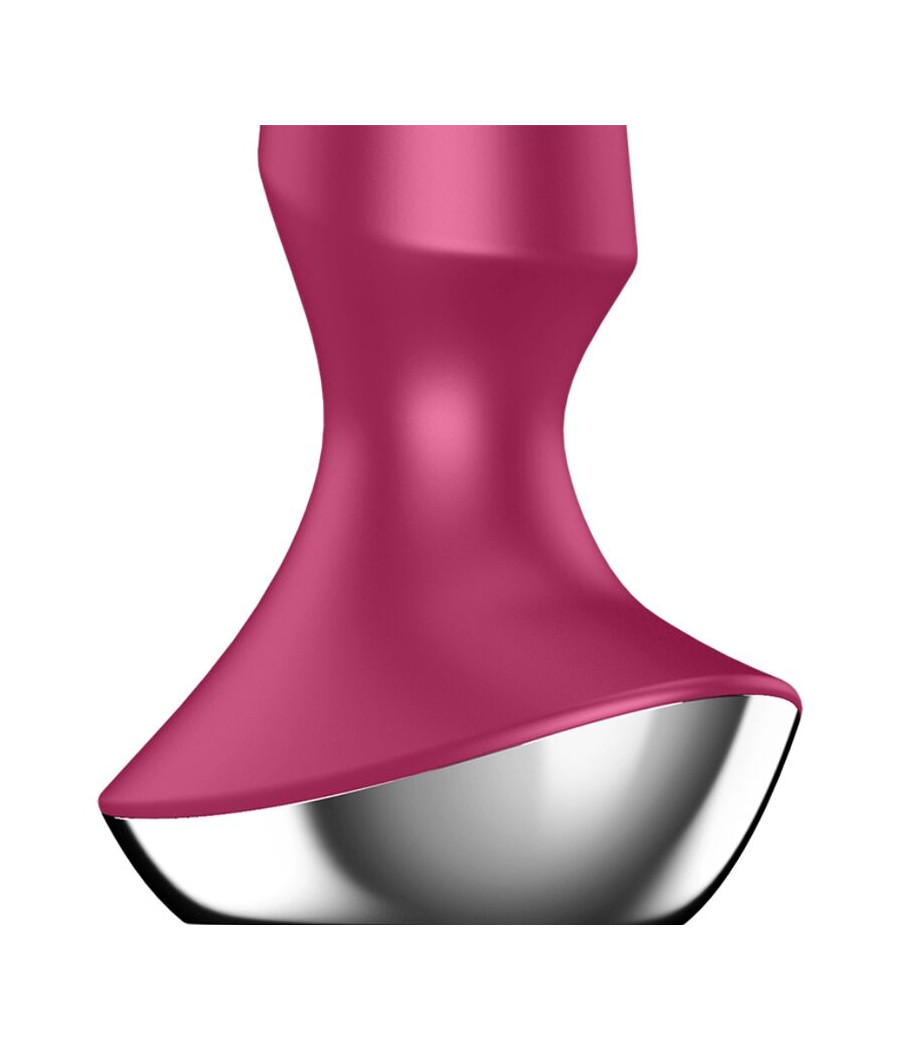 SATISFYER - VIBRADOR PLUG ILICIOUS 2 PLUG BERRY