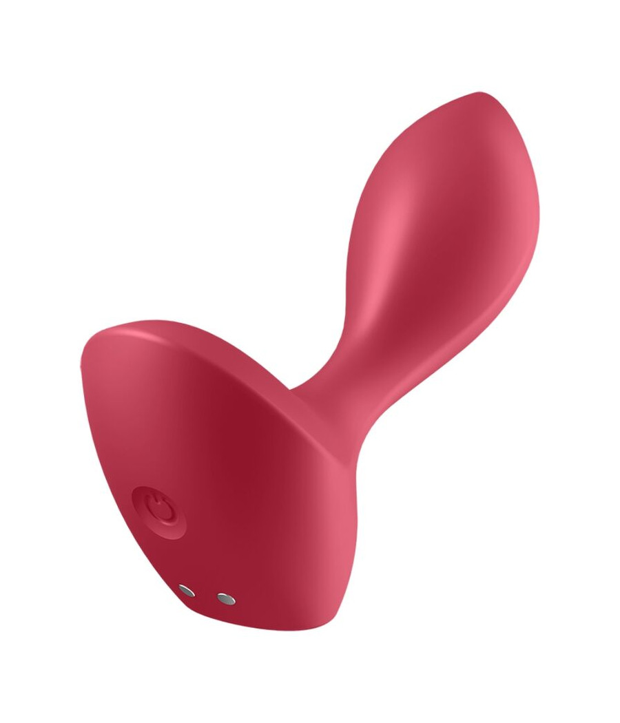 SATISFYER - BACKDOOR LOVER PLUG ANAL VIBRADOR ROJO