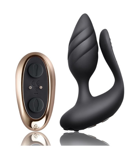ROCKS-OFF - COCKTAIL PLUG REMOTE CONTROL - BLACK