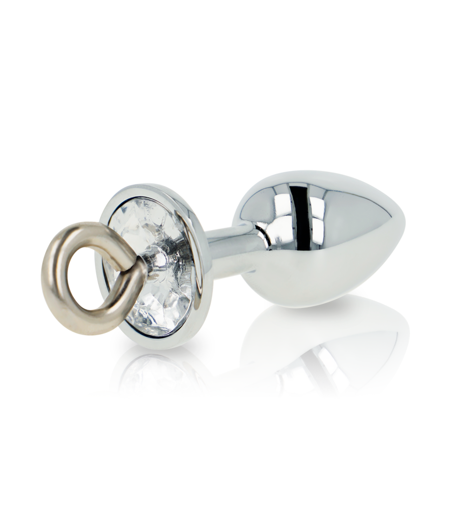 OHMAMA FETISH METAL BUTT PLUG WITH RING