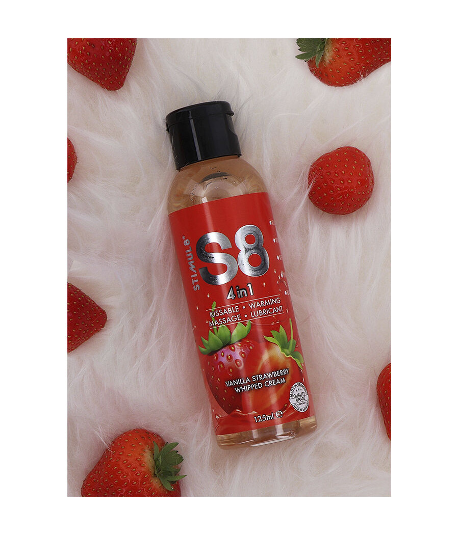STIMUL8 - S8 LUBRIFIANT DESSERT FRAISE 4 EN 1 125 ML