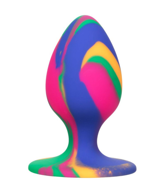 CALEXOTICS - CHEEKY MÉDIO TIE-DYE PLUG ANAL