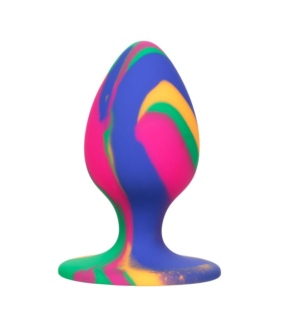 CALEXOTICS - CHEEKY MÉDIO TIE-DYE PLUG ANAL