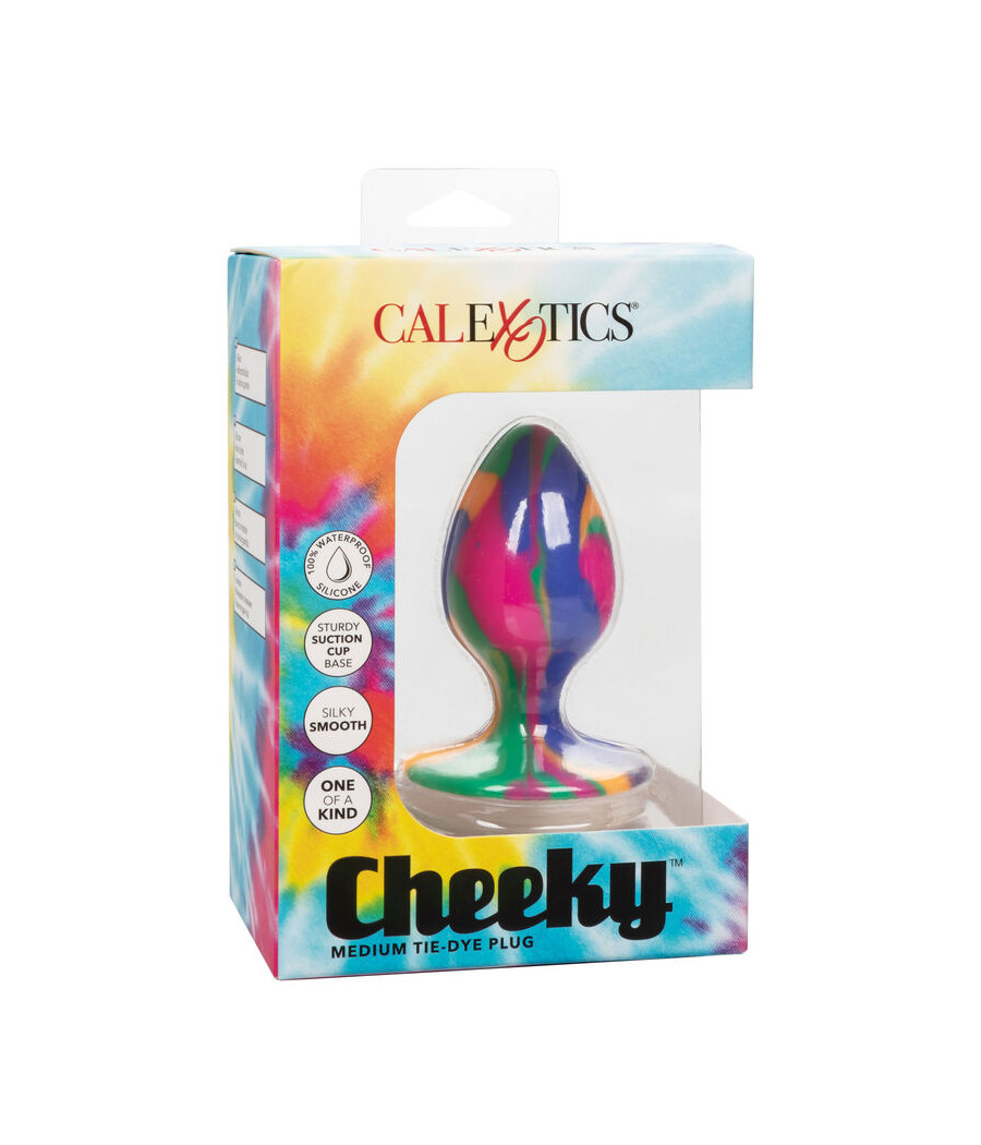 CALEXOTICS - CHEEKY MEDIUM TIE-DYE PLUG ANAL