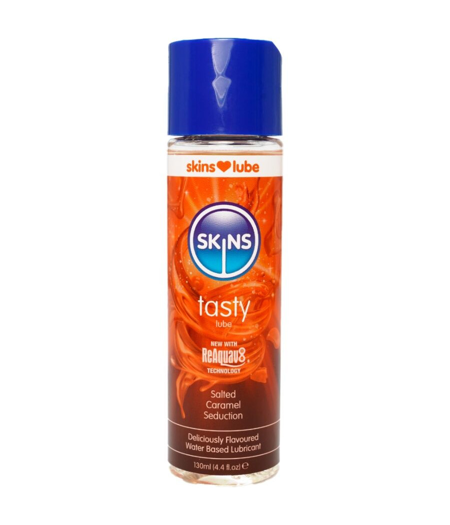 SKINS - TASTY WATER-BASED LUBRICANT SALTED CARAMEL 130 ML