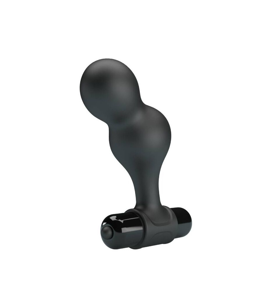 MR PLAY - PLUG ANAL VIBRATEUR EN SILICONE NOIR