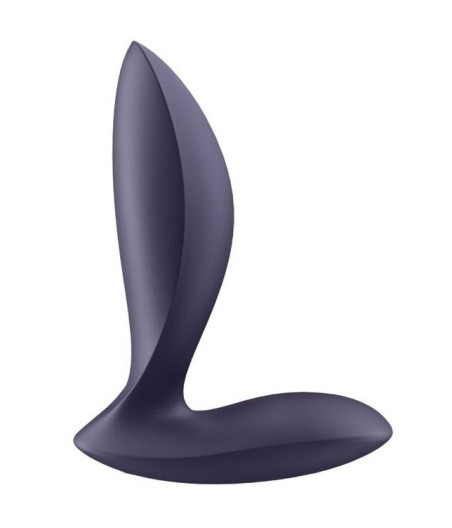 SATISFYER - PLUGUE DE ALIMENTAO ROXO
