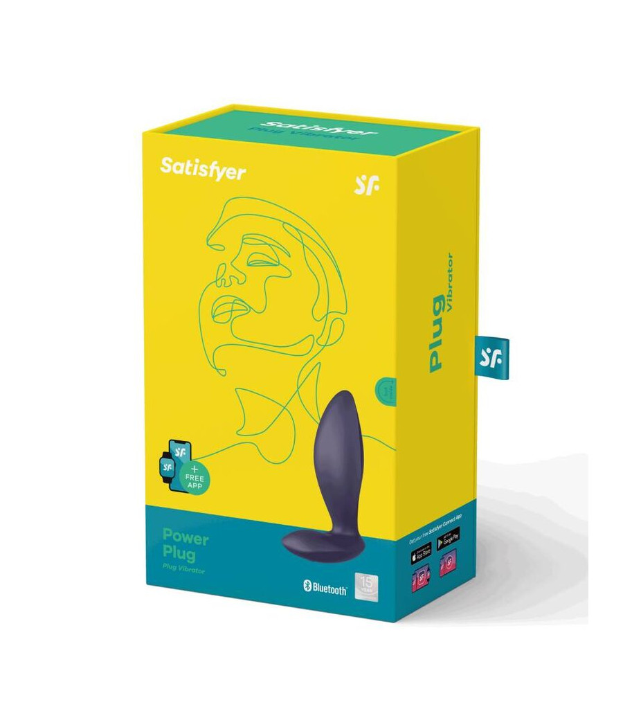SATISFYER - SPINA DI ALIMENTAZIONE VIOLA
