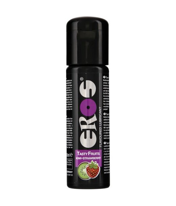EROS - LUBRIFICANTE GUSTO FRUTTA FRAGOLA E KIWI 100 ML