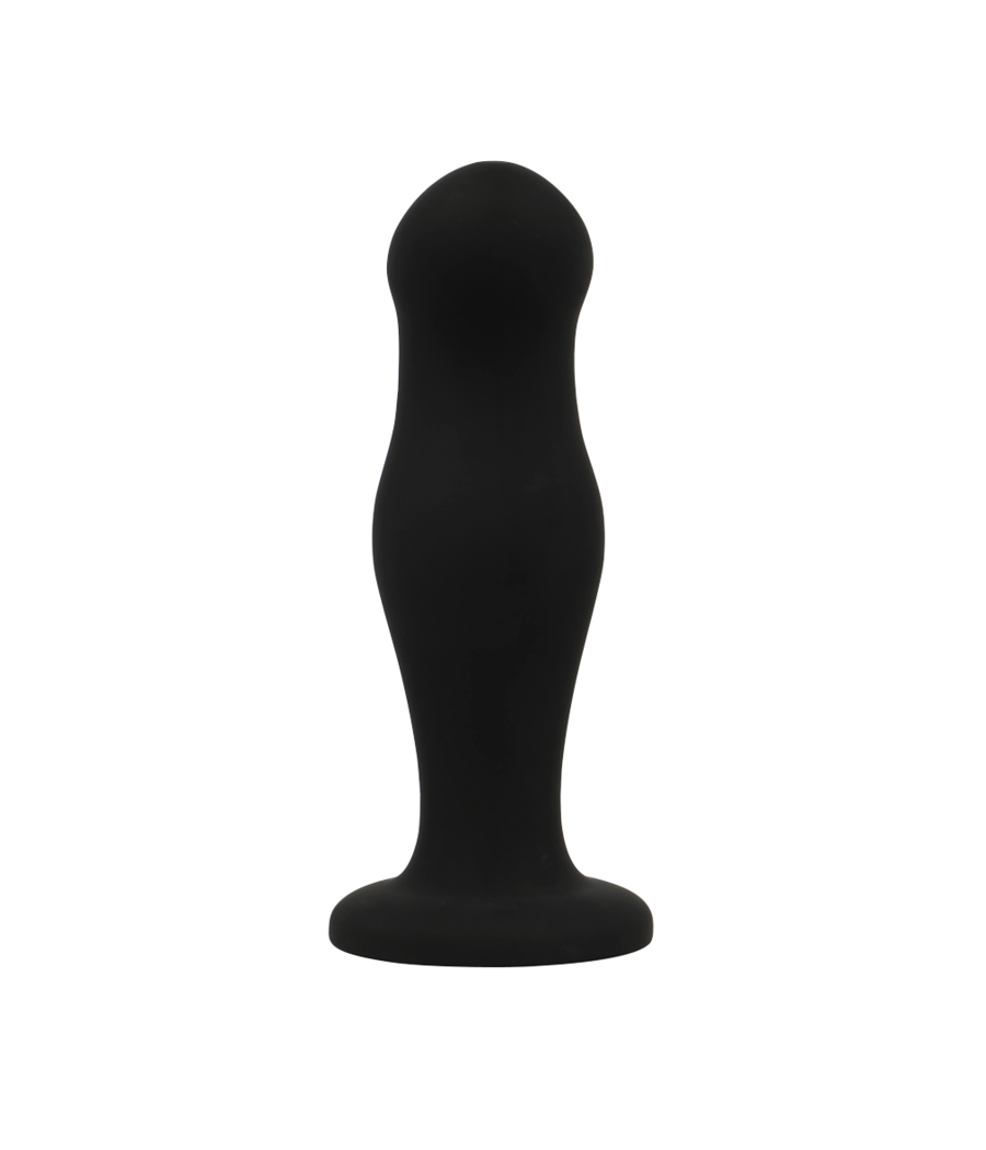 BLACK&SILVER - SEAN PLUG ANAL PREMIUM SILICONE NOIR