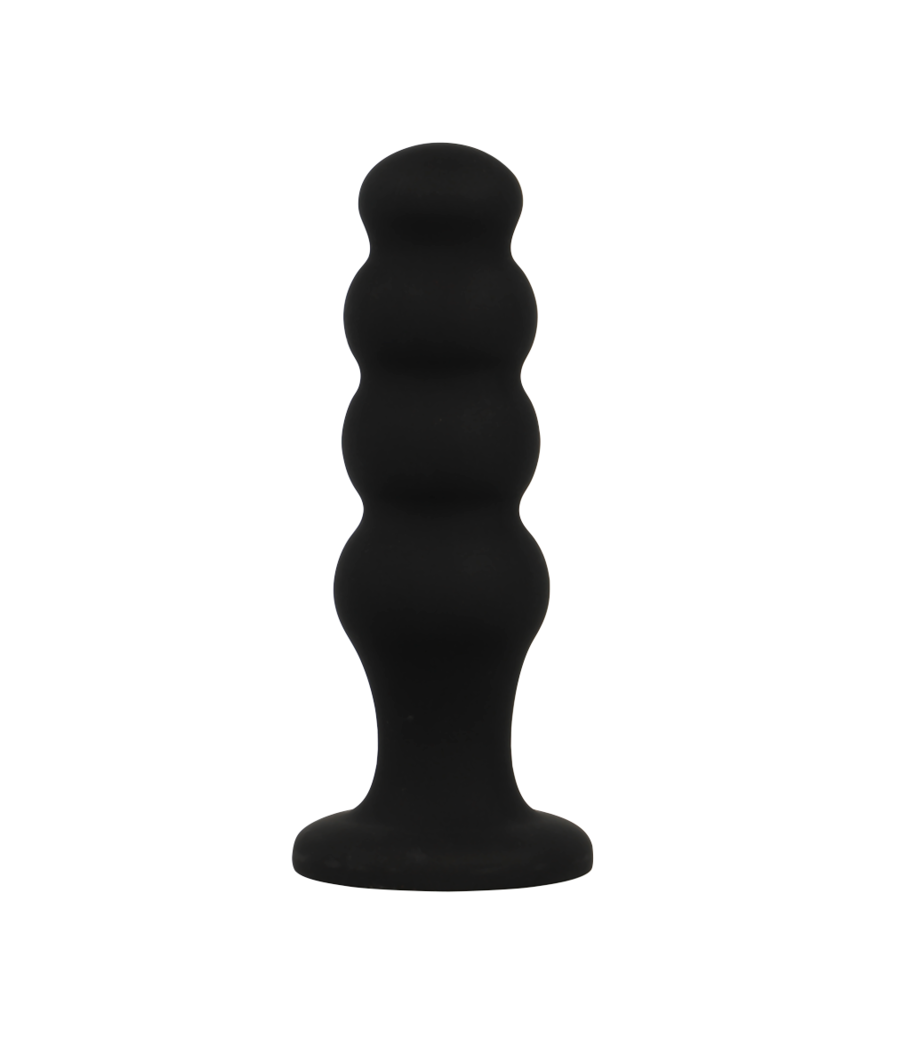 BLACK&SILVER - PLUG ANAL EN SILICONE SCOTT PREMIUM NOIR