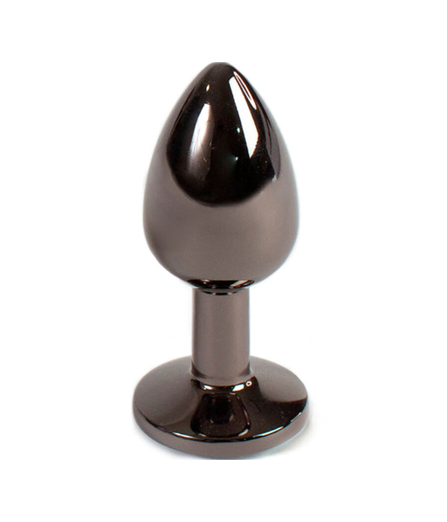 SECRETPLAY - GUNMETAL BUTT PLUG SMALL SIZE 7 CM