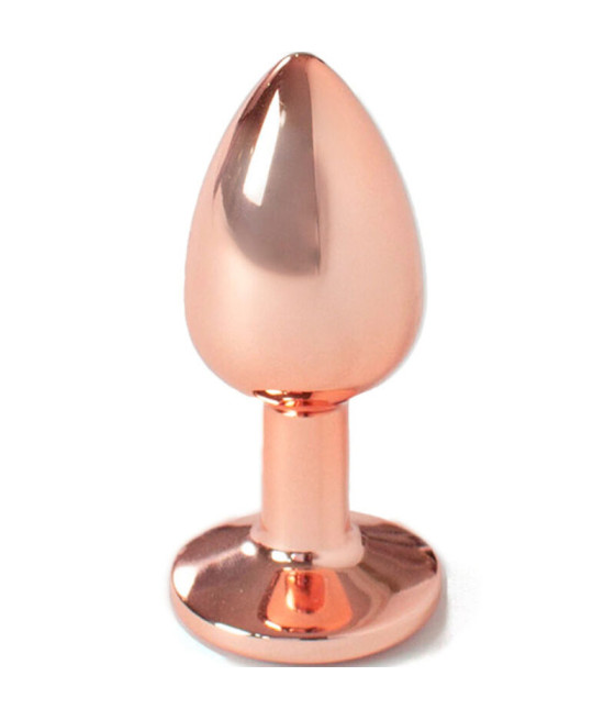 SECRETPLAY - METALL-BUTT-PLUG ROSÉGOLD, KLEINE GRÖSSE 7 CM