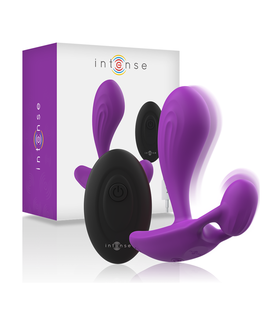 INTENSE - SHELLY PLUG ANAL CONTROLE REMOTO ROXO